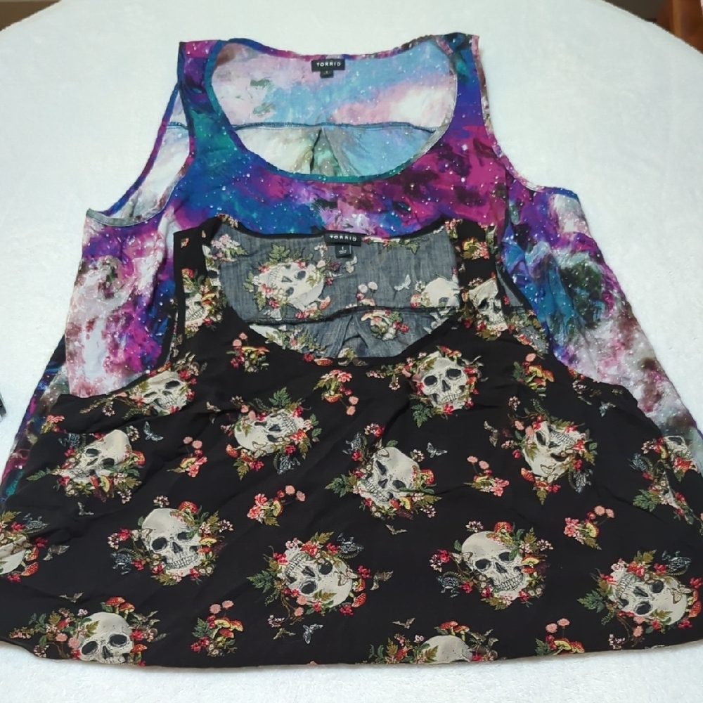 Torrid Challis Tank Top Set Size 1X